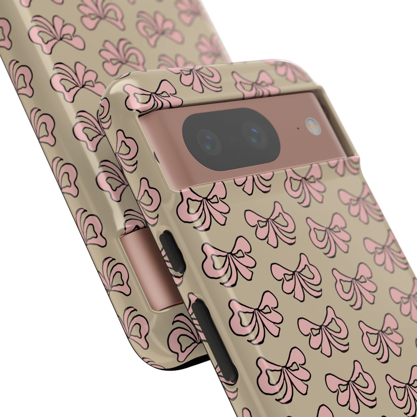 Cute little pink bows - phone case
