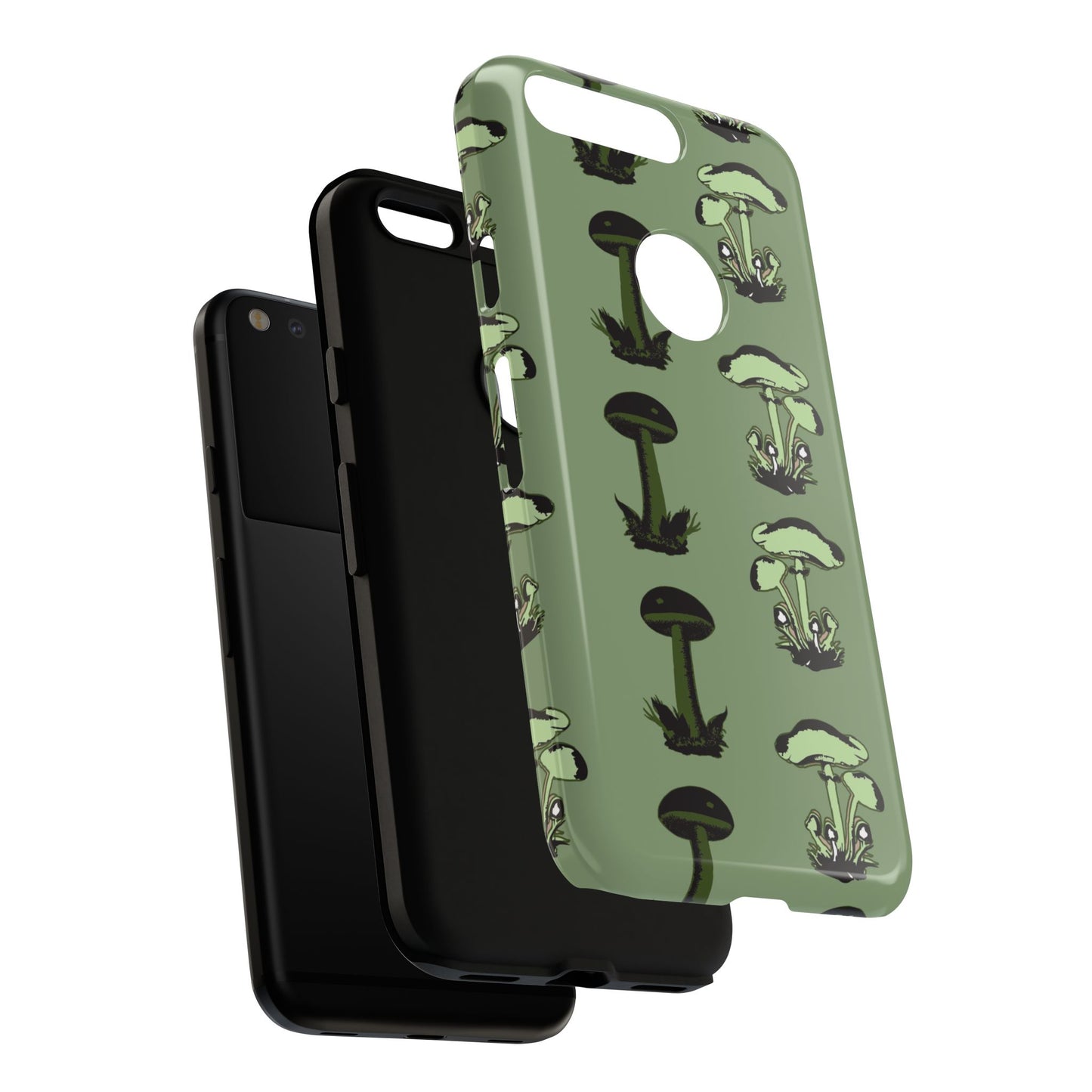 Green funghi phone Case