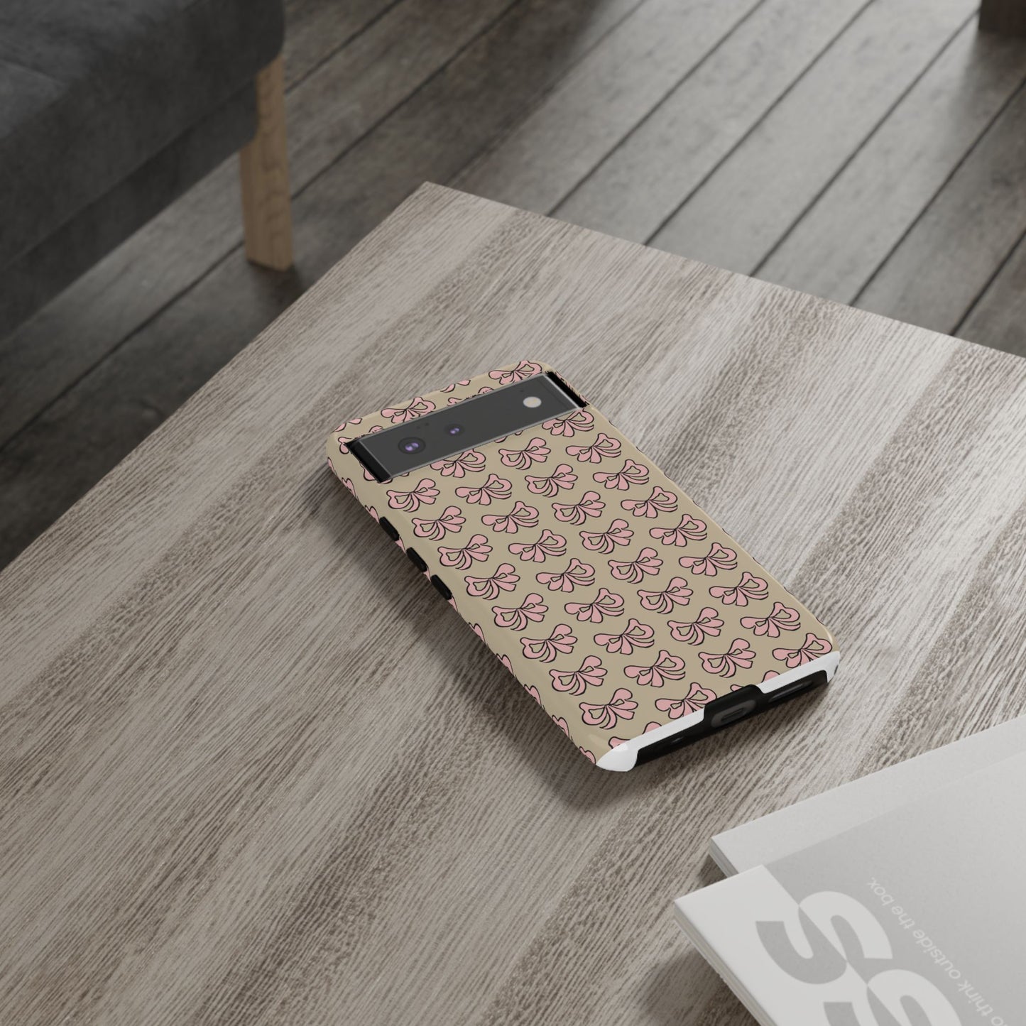 Cute little pink bows - phone case