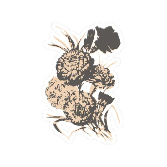 Artistic flower | Kiss-Cut Stickers