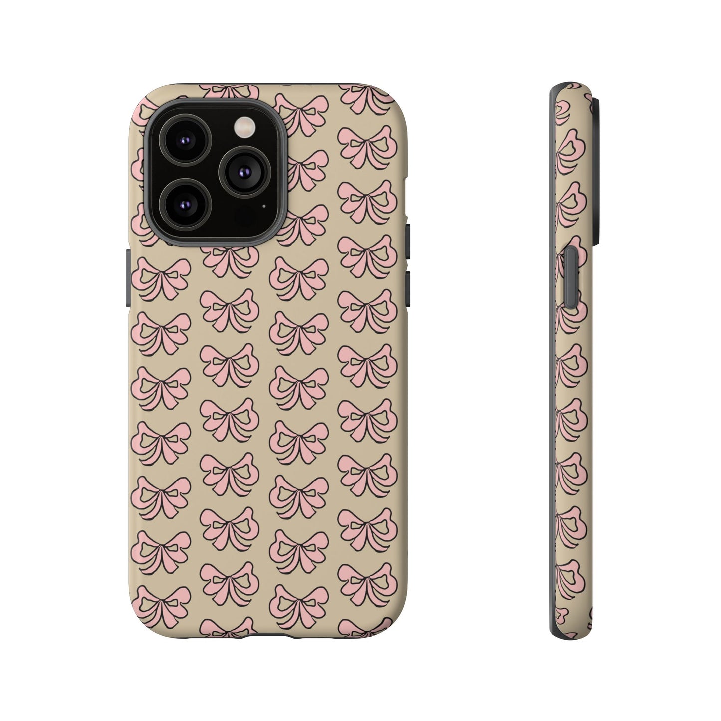 Cute little pink bows - phone case