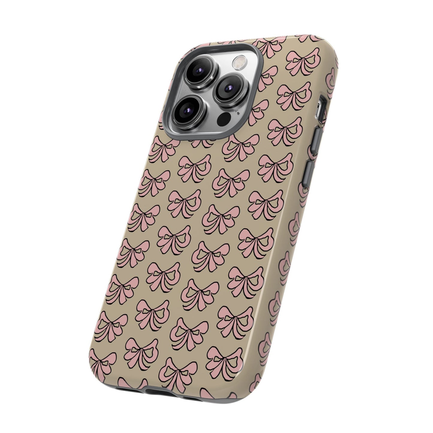 Cute little pink bows - phone case