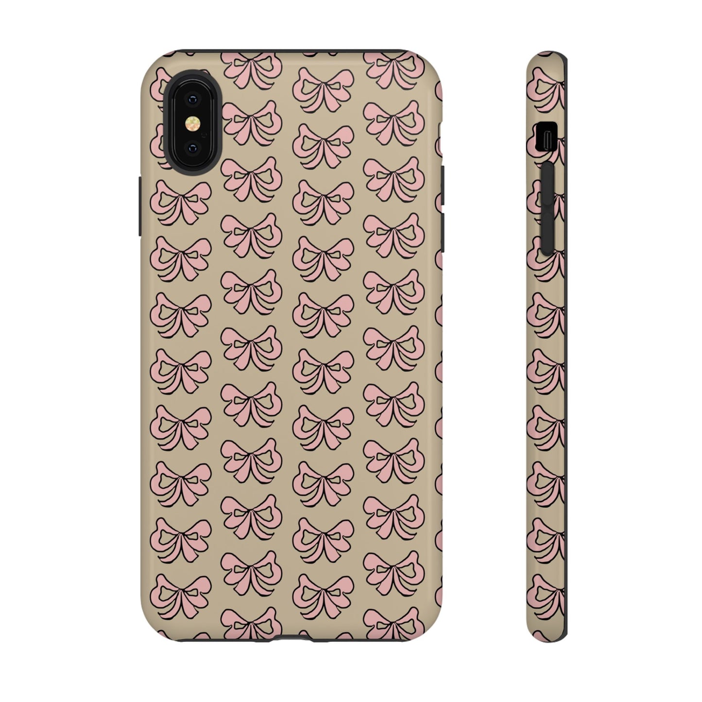Cute little pink bows - phone case