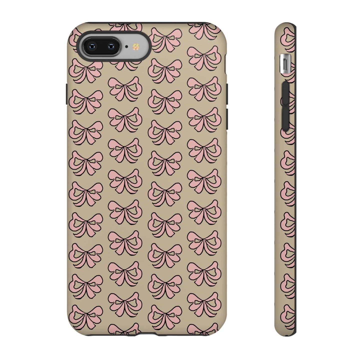 Cute little pink bows - phone case