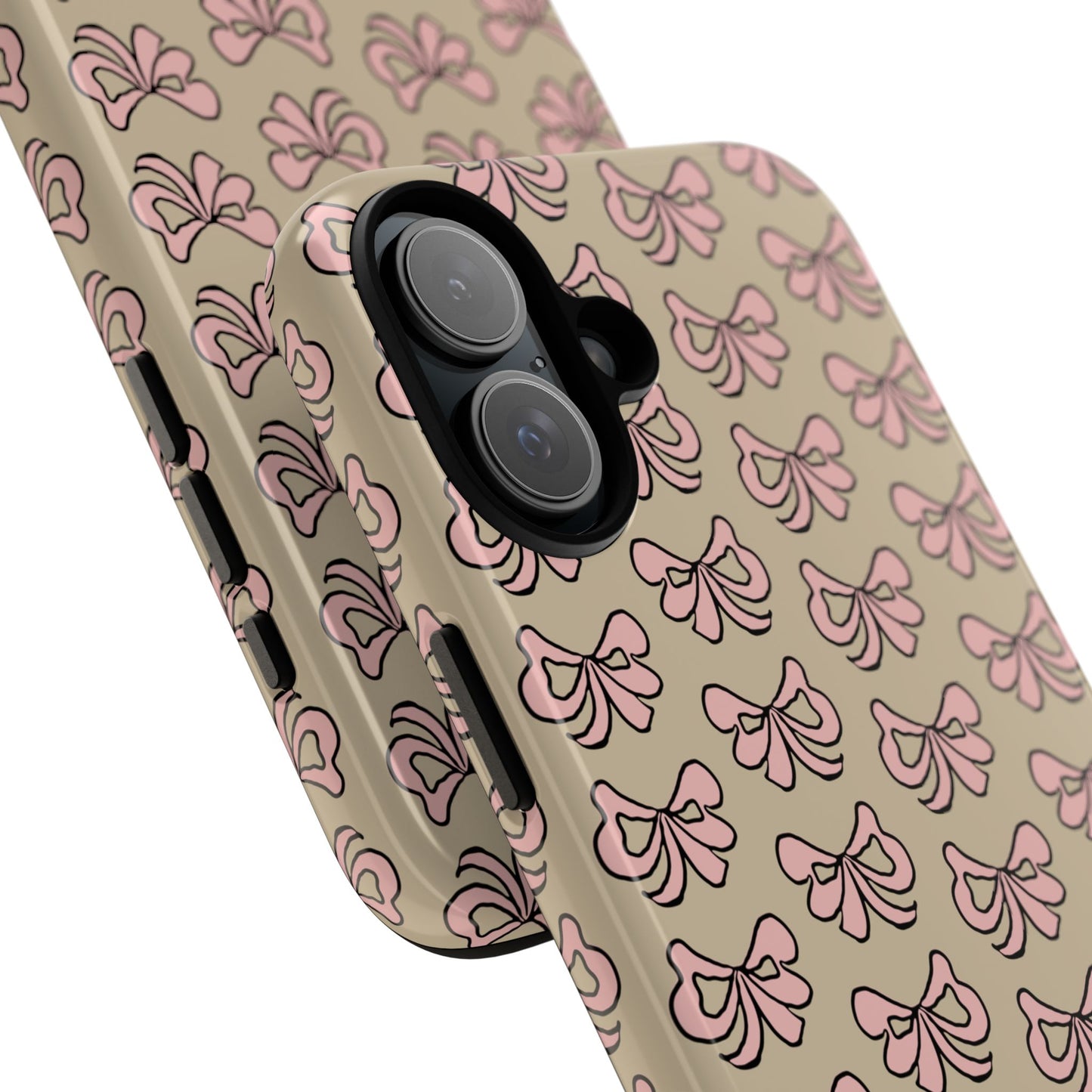 Cute little pink bows - phone case