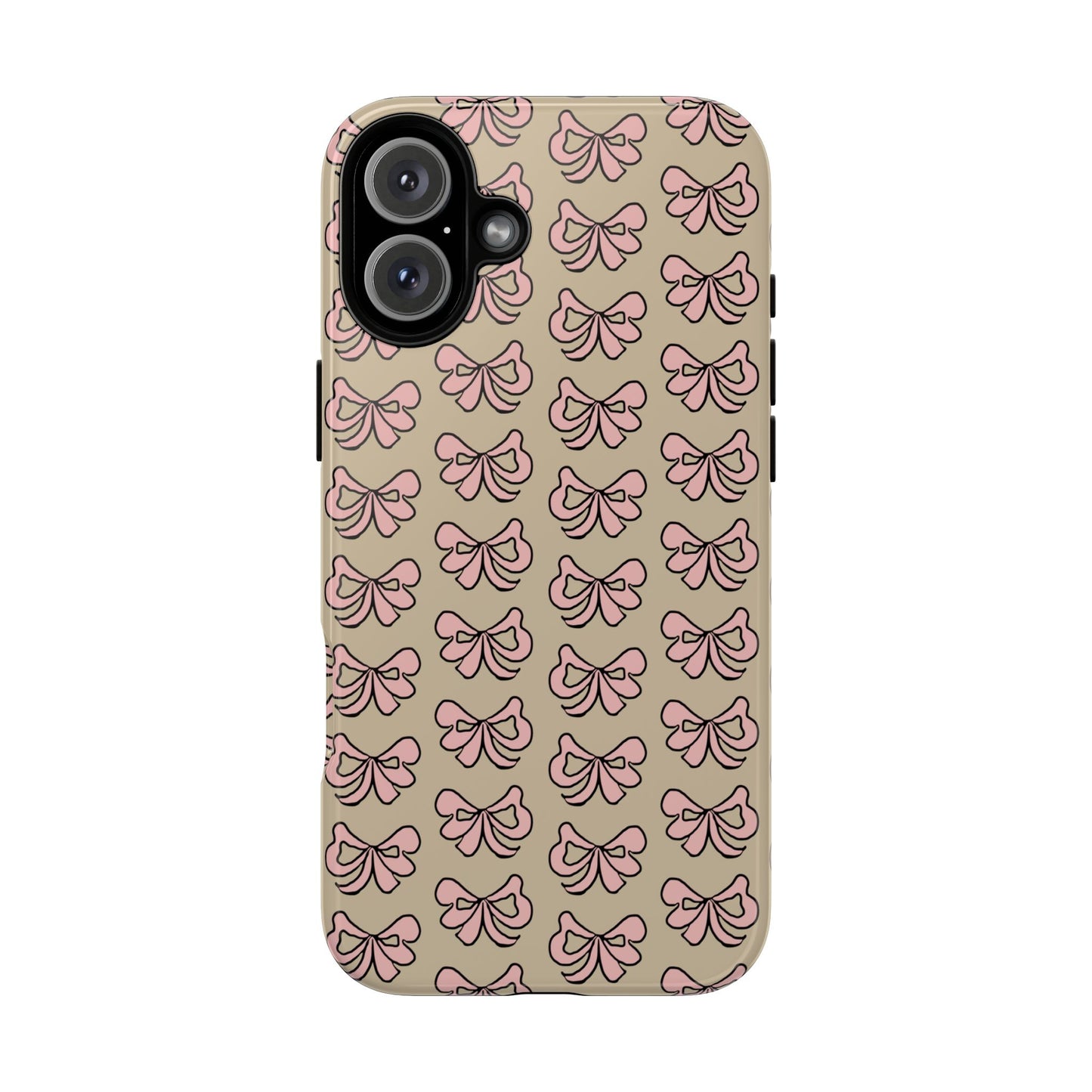 Cute little pink bows - phone case