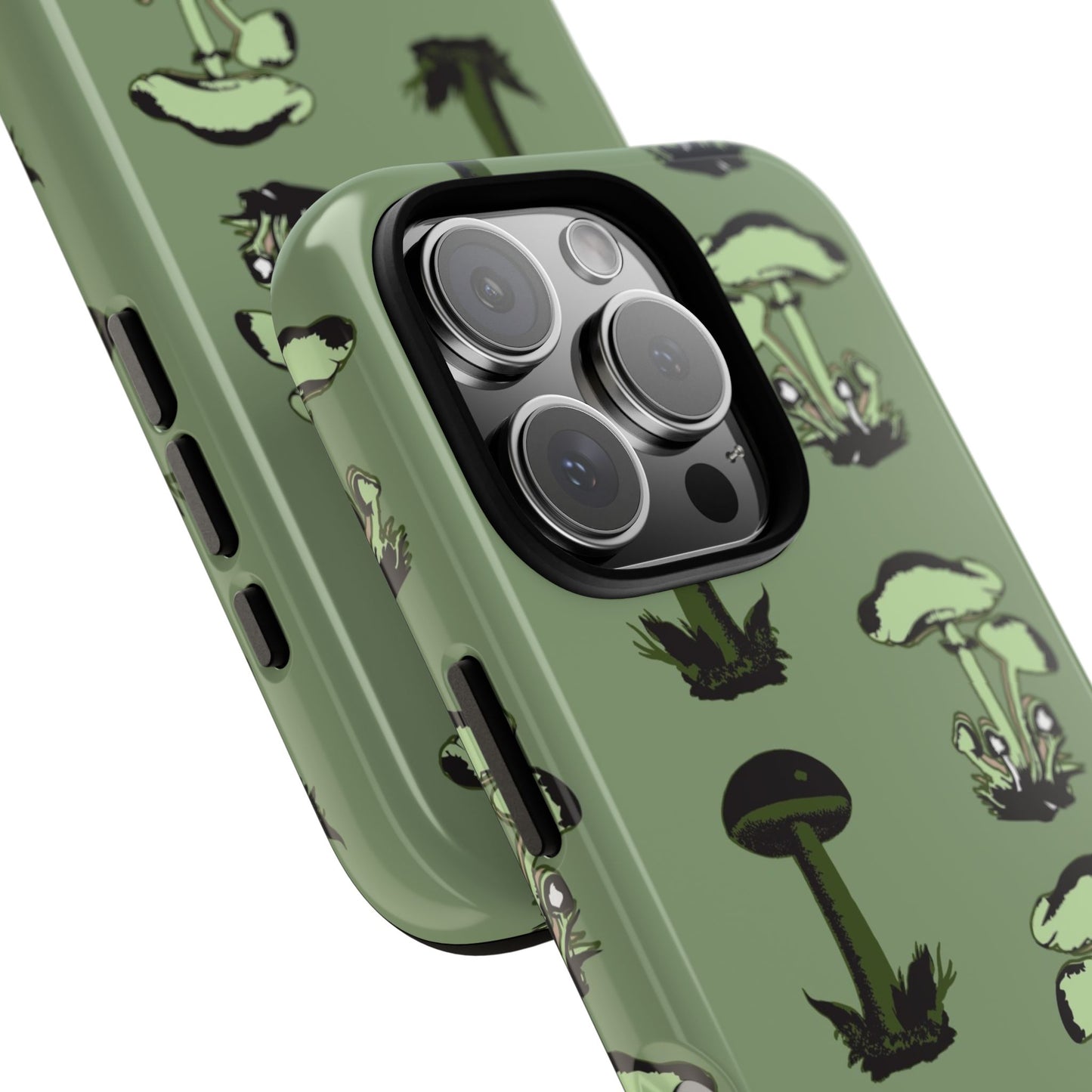 Green funghi phone Case
