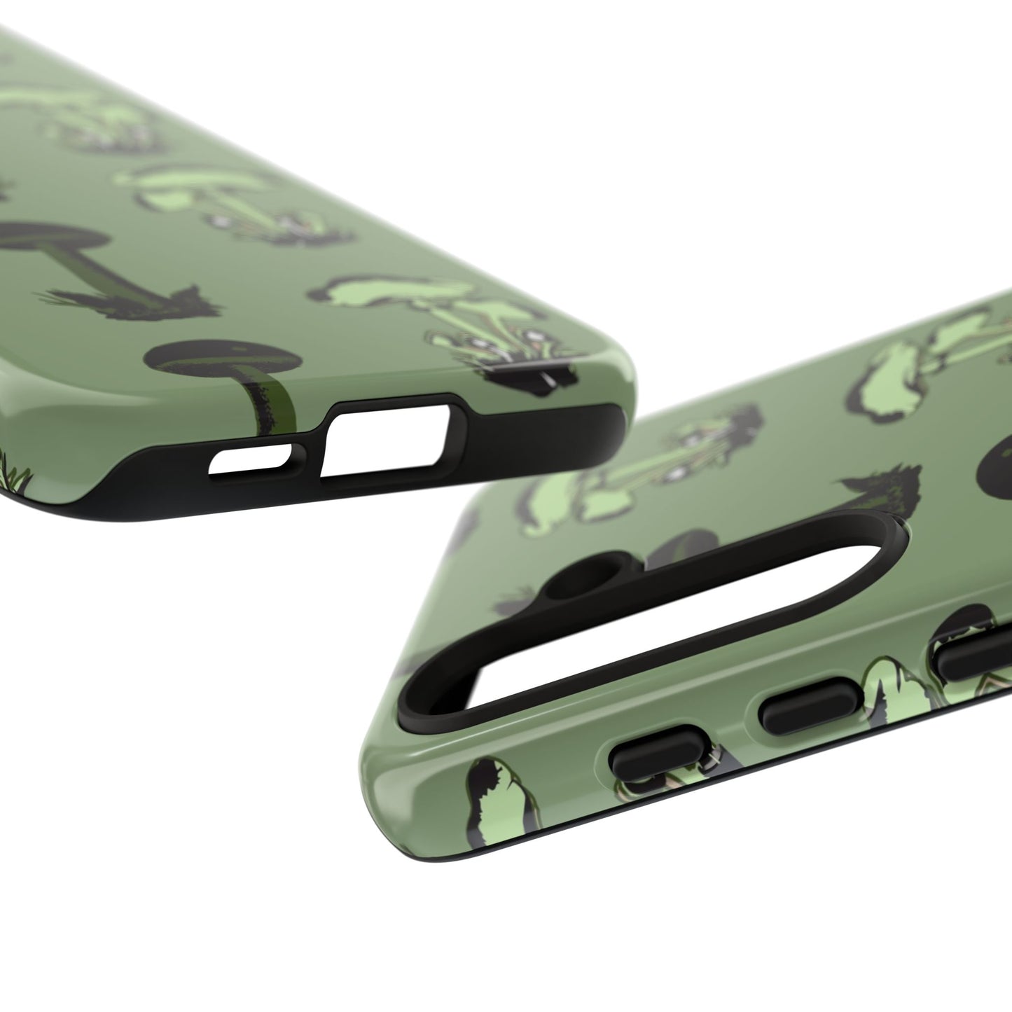 Green funghi phone Case