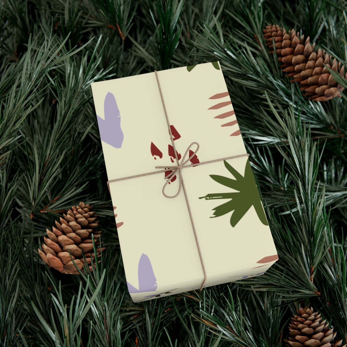 Muted colors, cute and handdrawn | Gift Wrap Papers, Wrapping Paper Roll for Gifts, Present Packaging Supplies, Soft Tones Gift Wrap