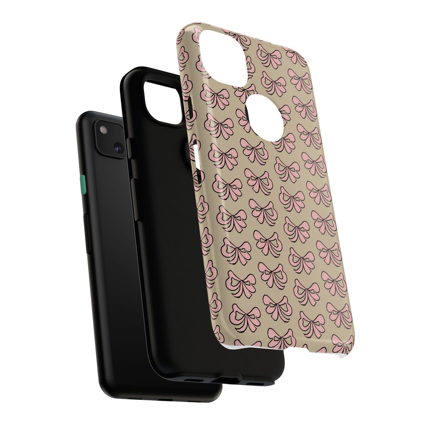 Cute little pink bows - phone case