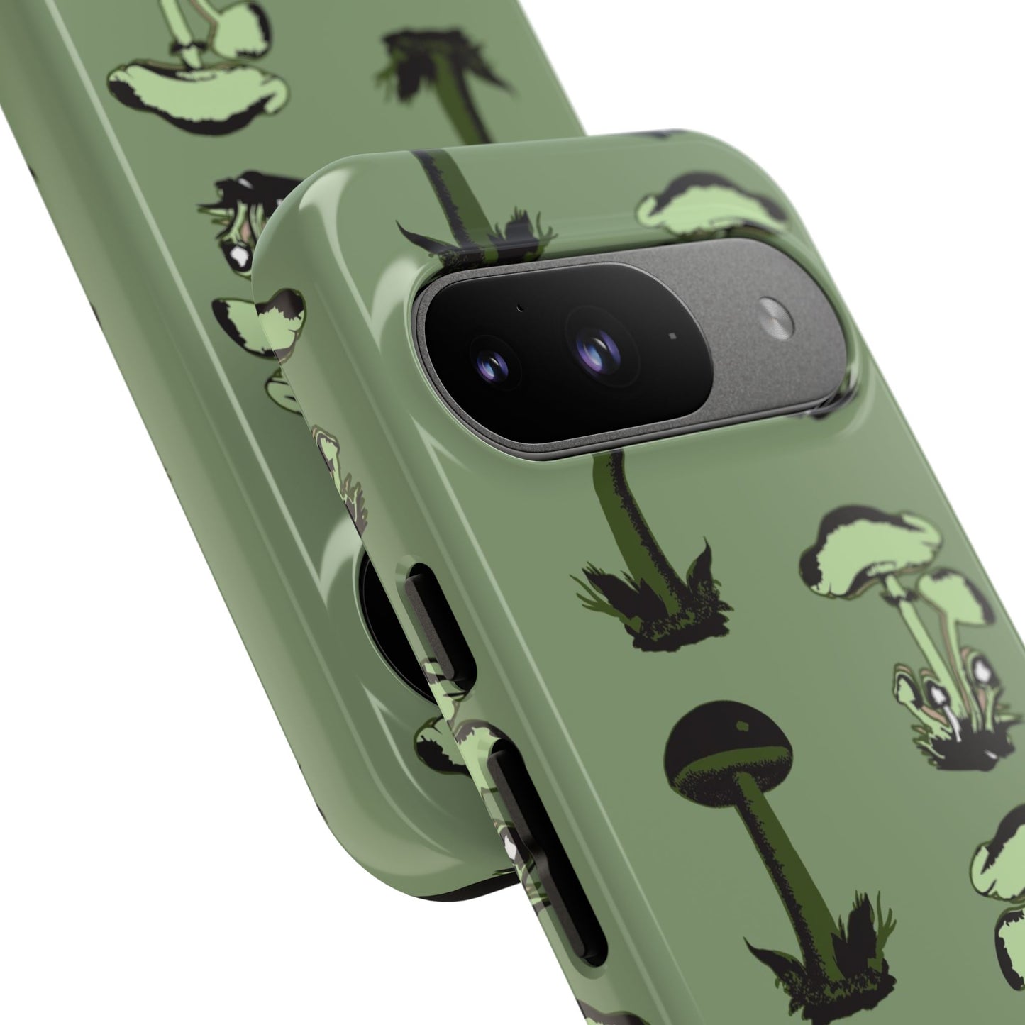 Green funghi phone Case