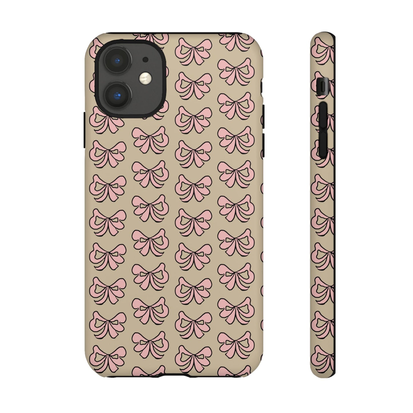 Cute little pink bows - phone case