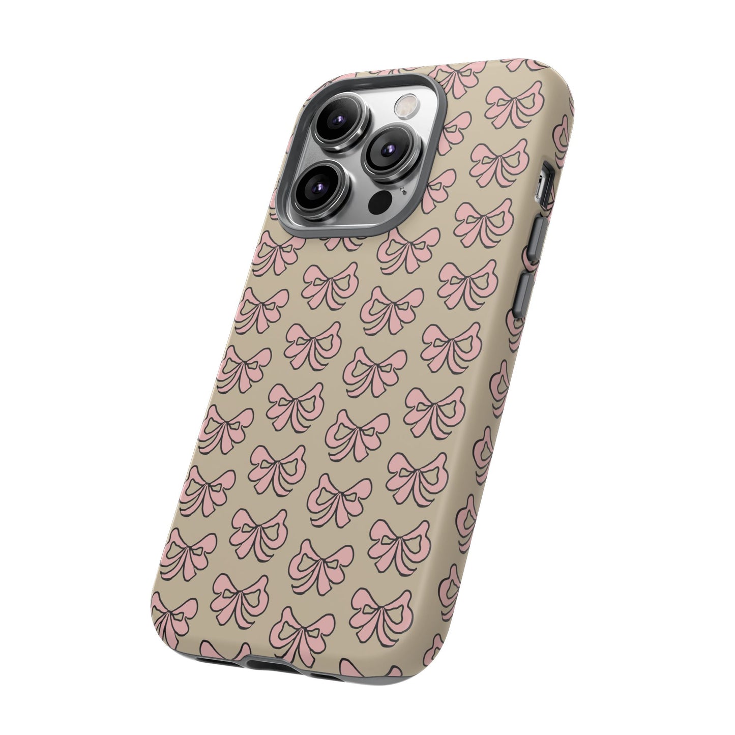 Cute little pink bows - phone case