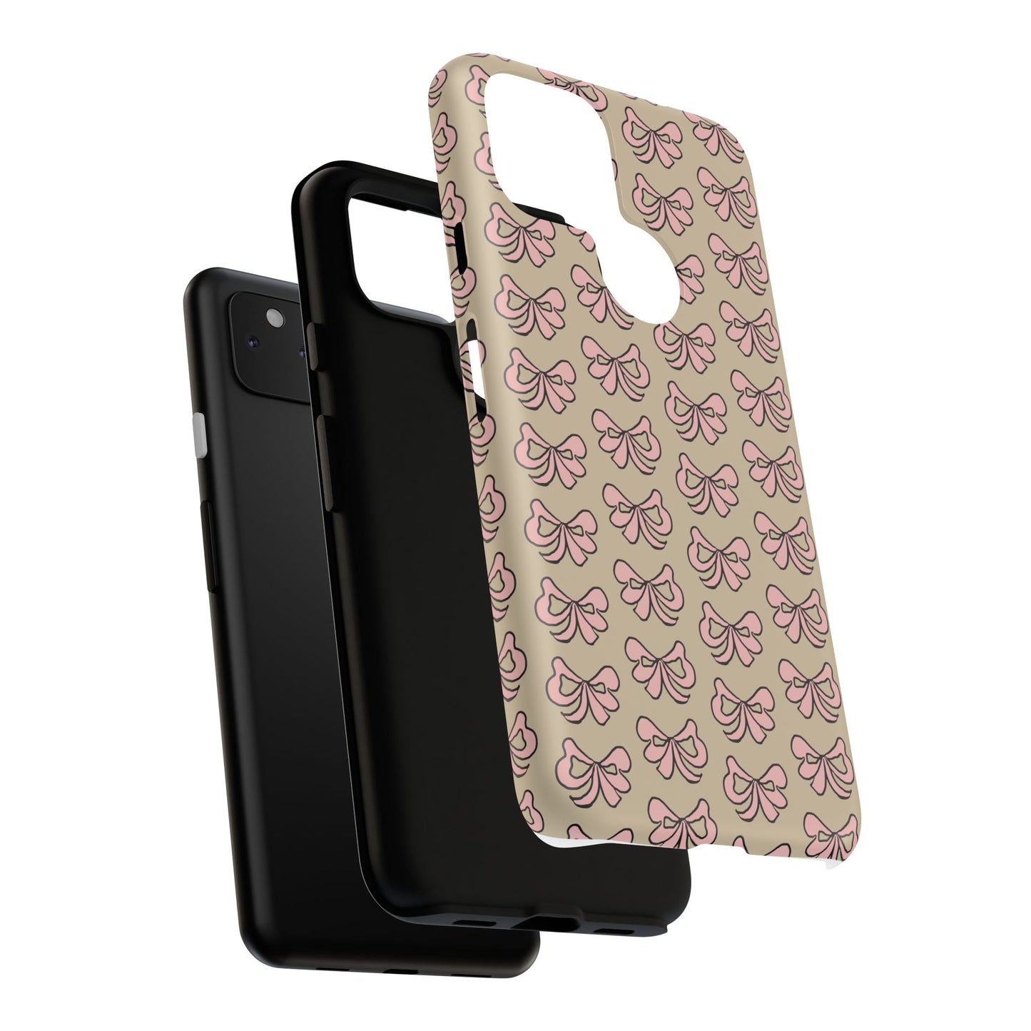 Cute little pink bows - phone case