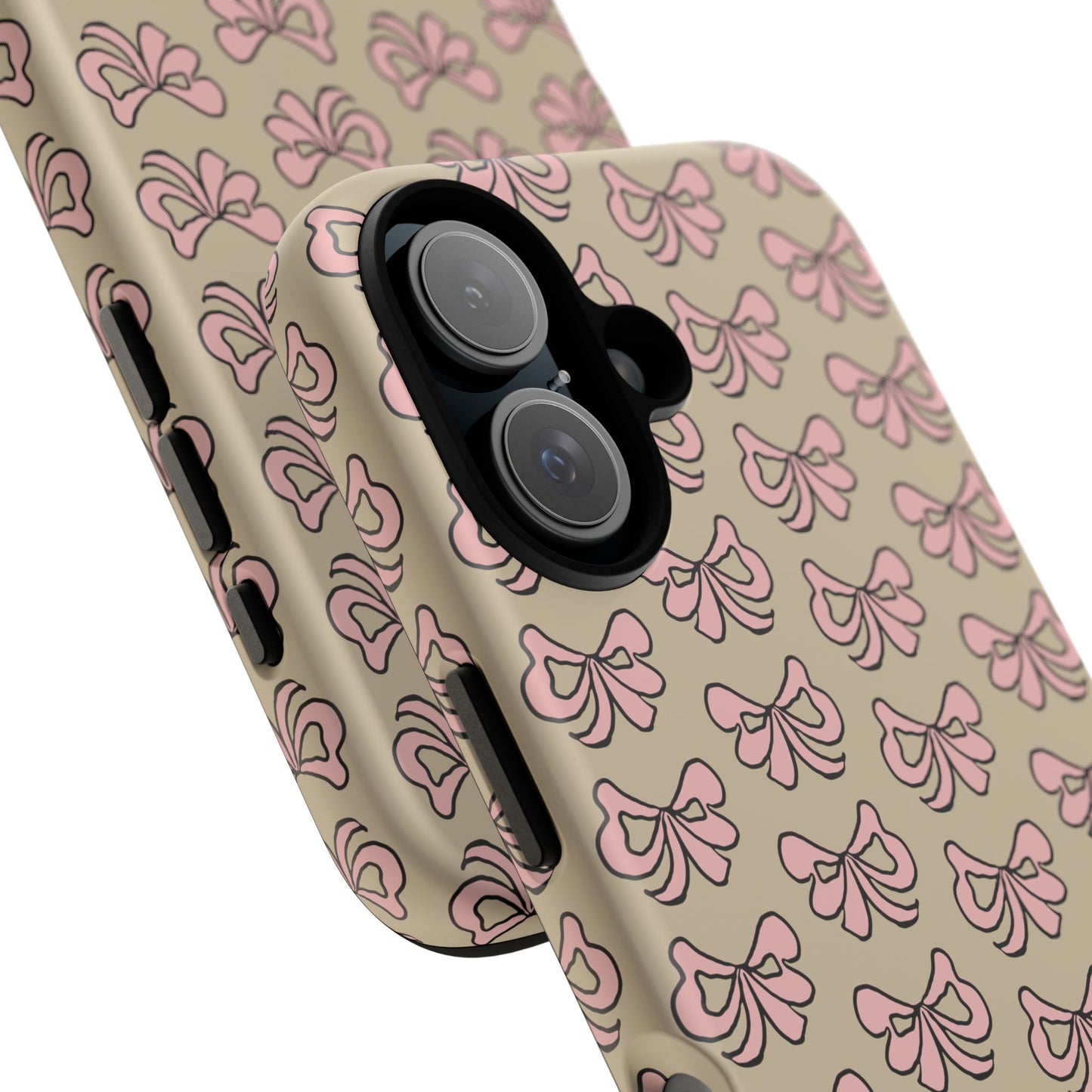 Cute little pink bows - phone case