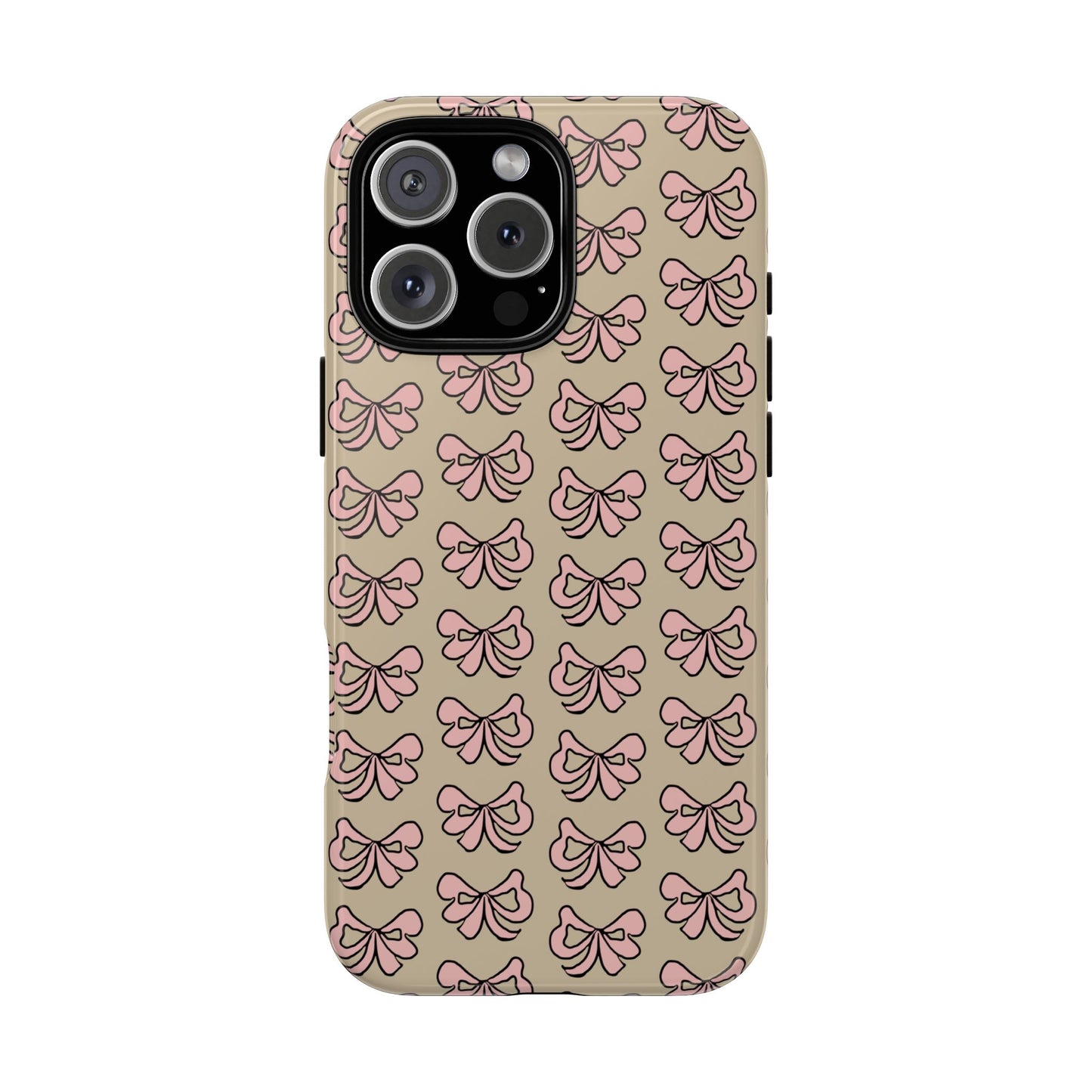 Cute little pink bows - phone case