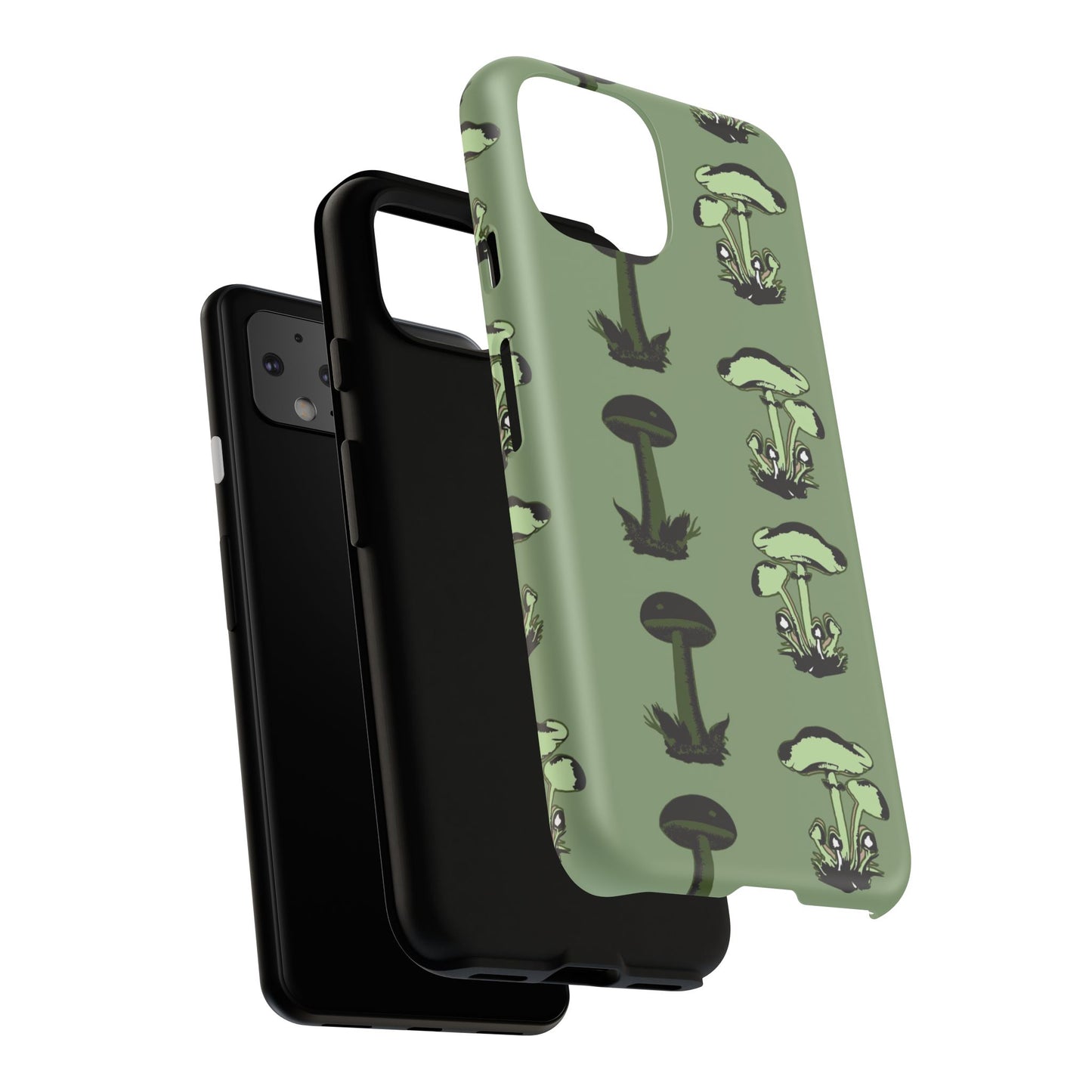 Green funghi phone Case