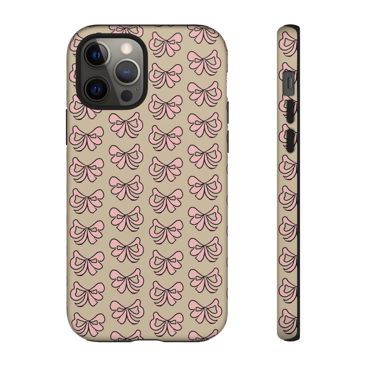 Cute little pink bows - phone case