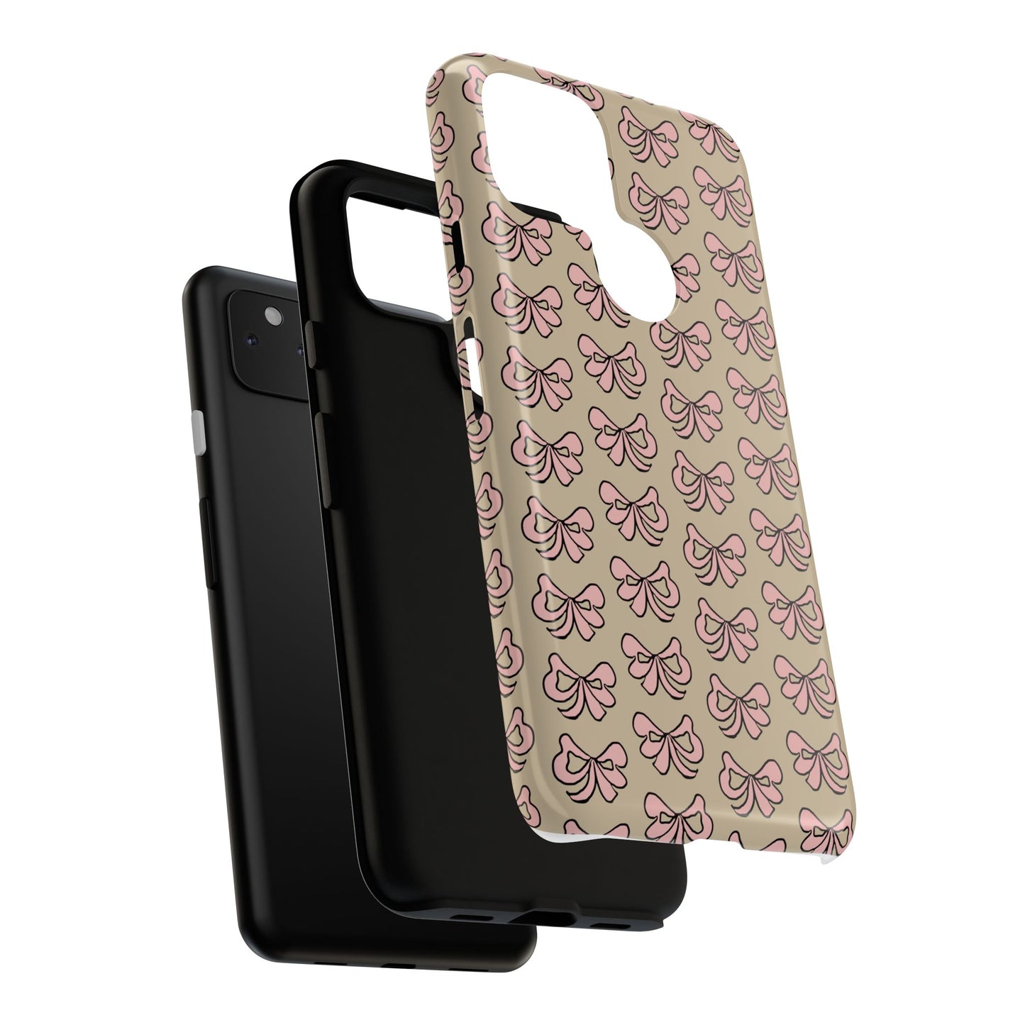 Cute little pink bows - phone case