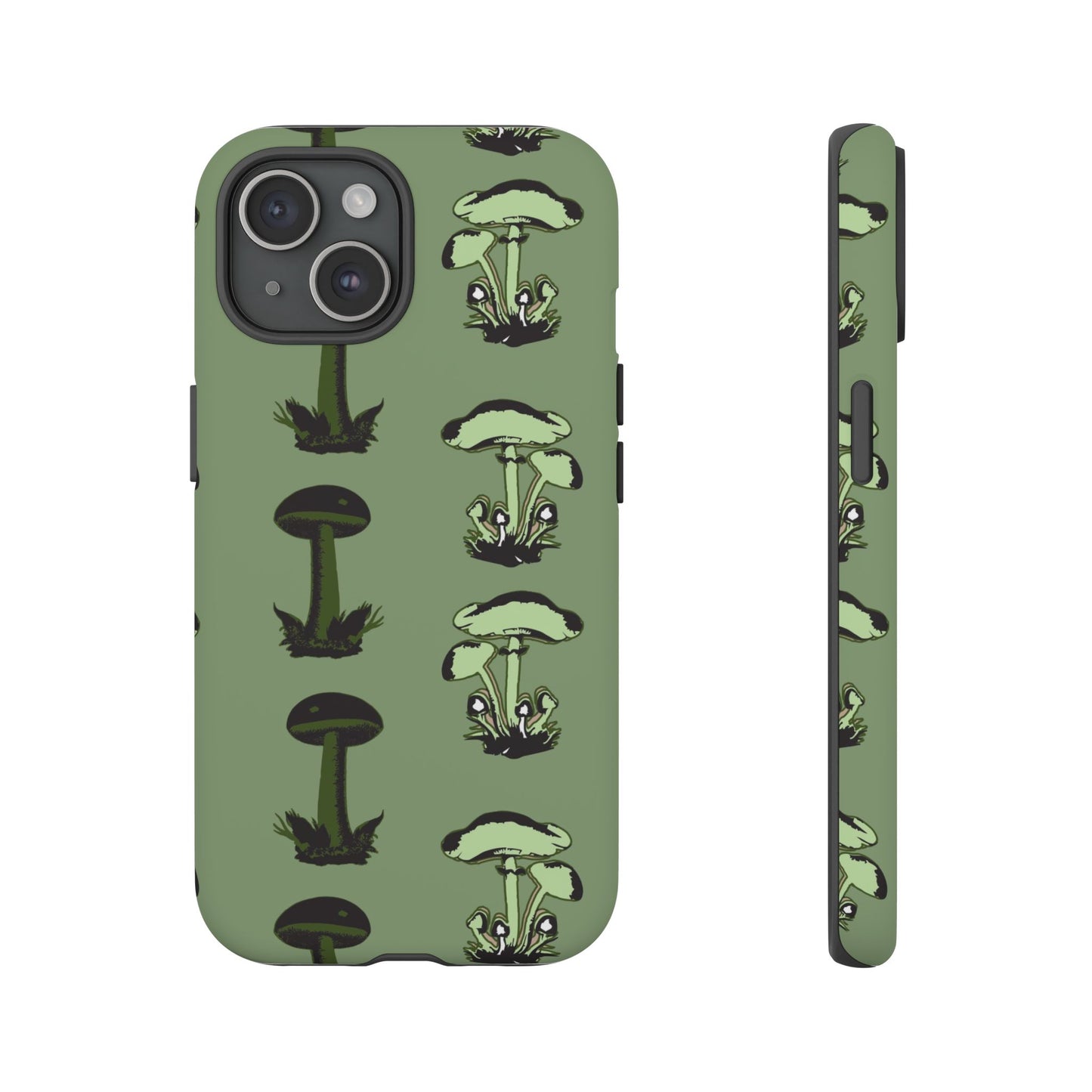 Green funghi phone Case