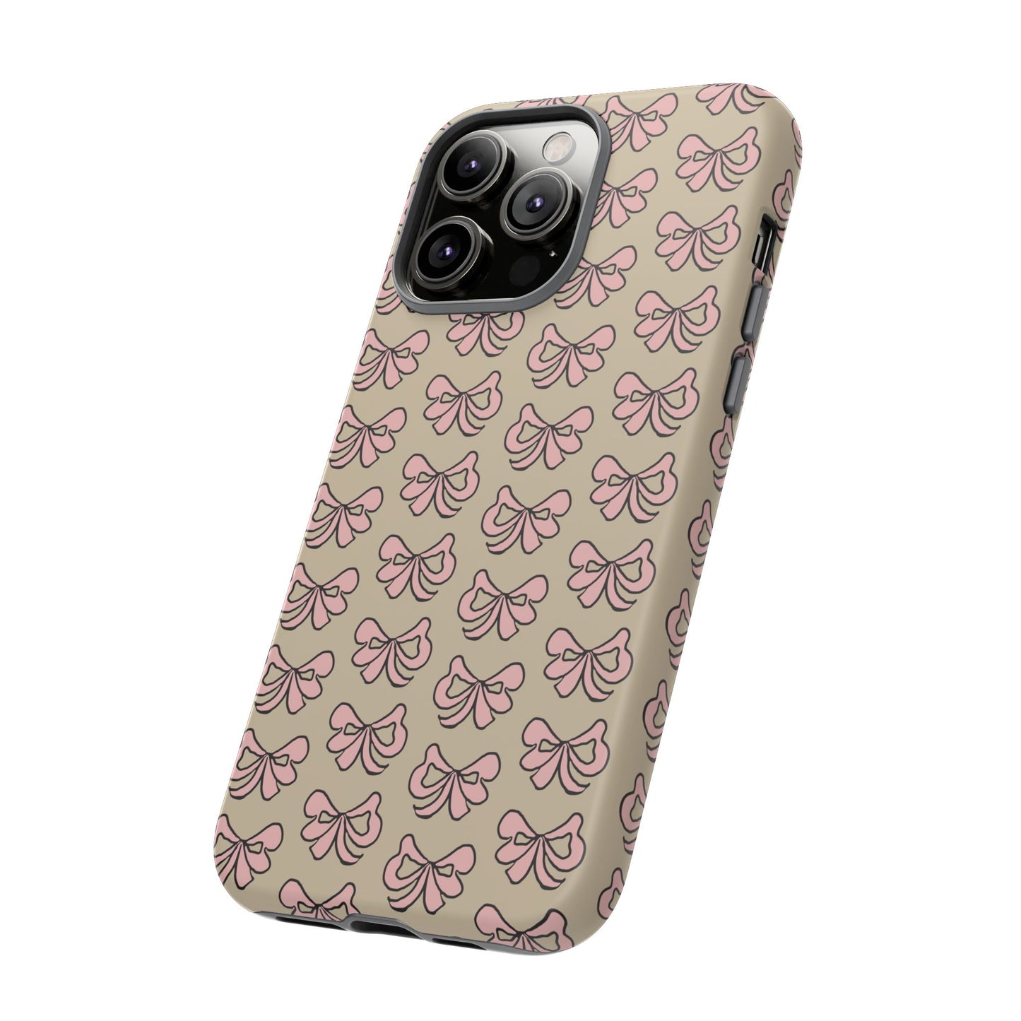 Cute little pink bows - phone case