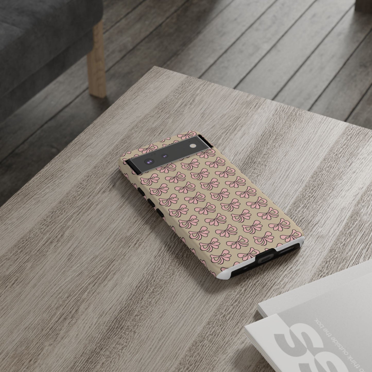 Cute little pink bows - phone case
