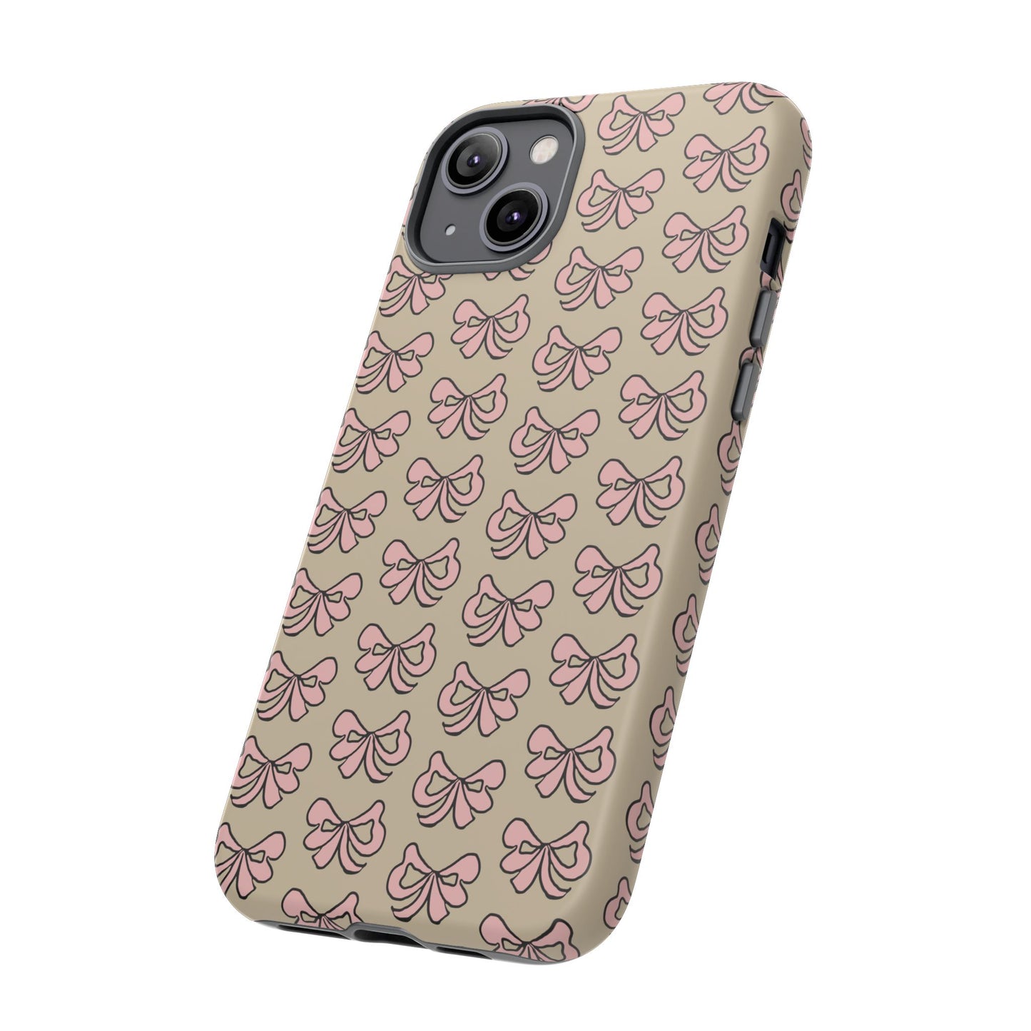 Cute little pink bows - phone case