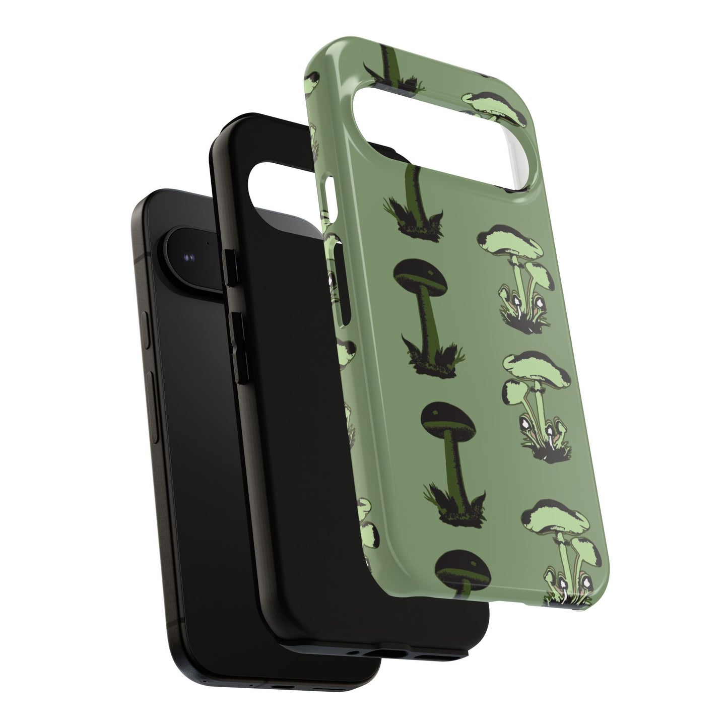 Green funghi phone Case