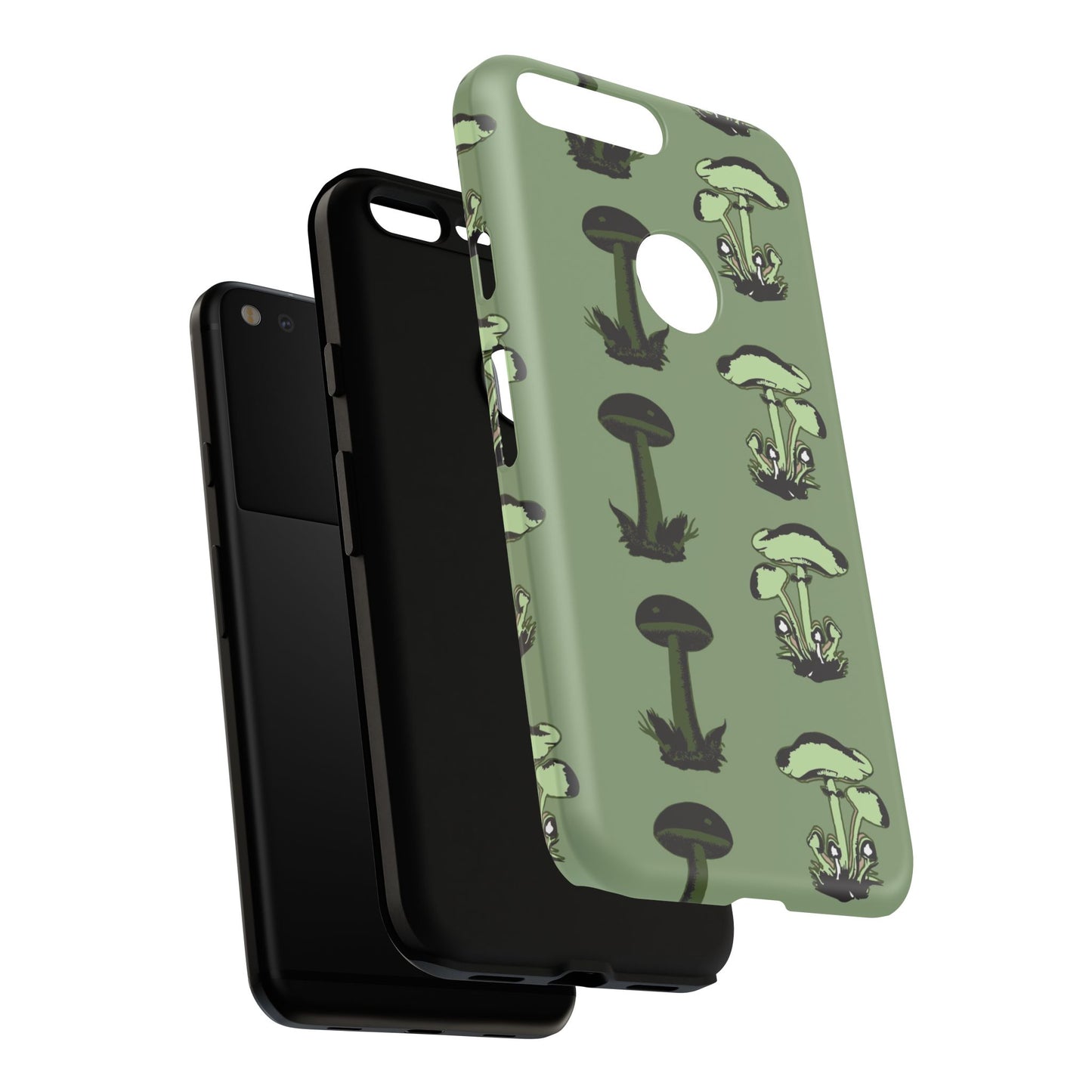 Green funghi phone Case