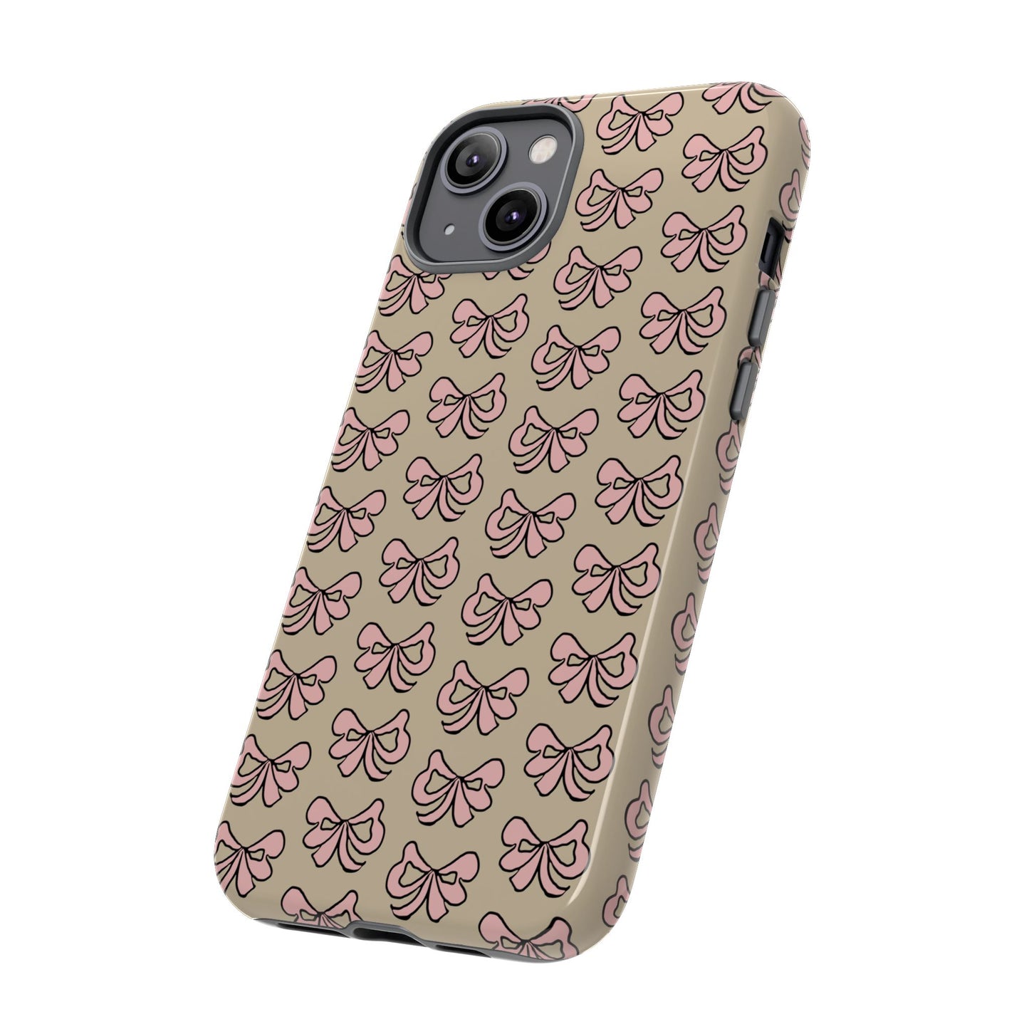 Cute little pink bows - phone case