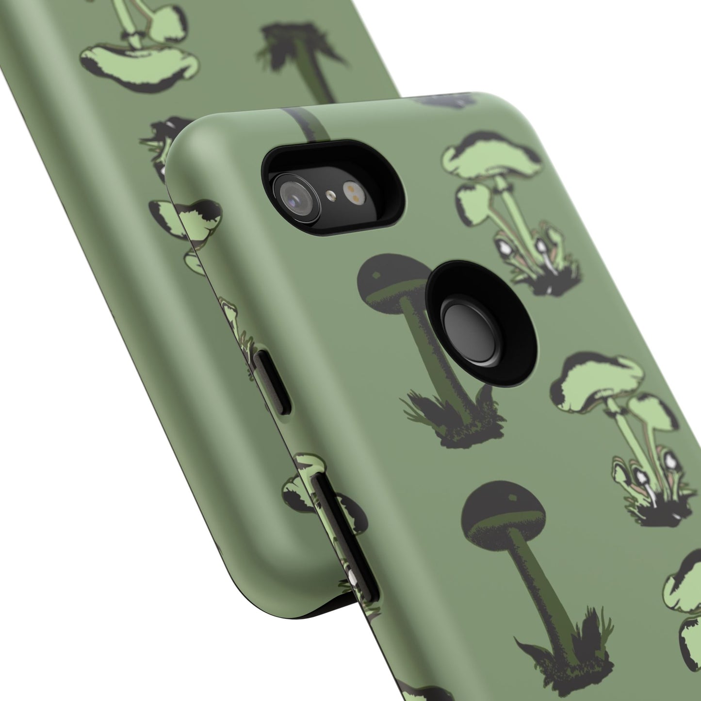 Green funghi phone Case