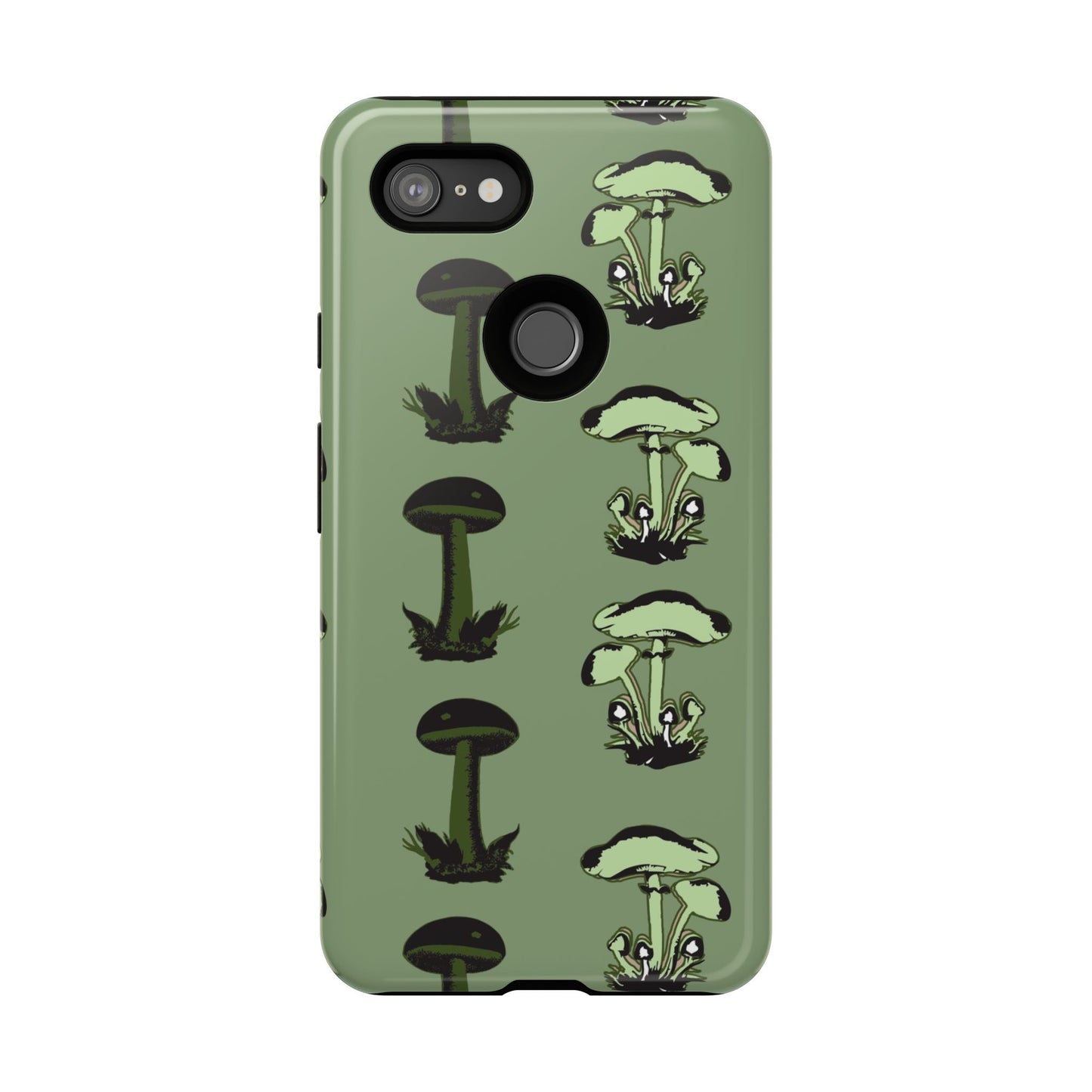 Green funghi phone Case