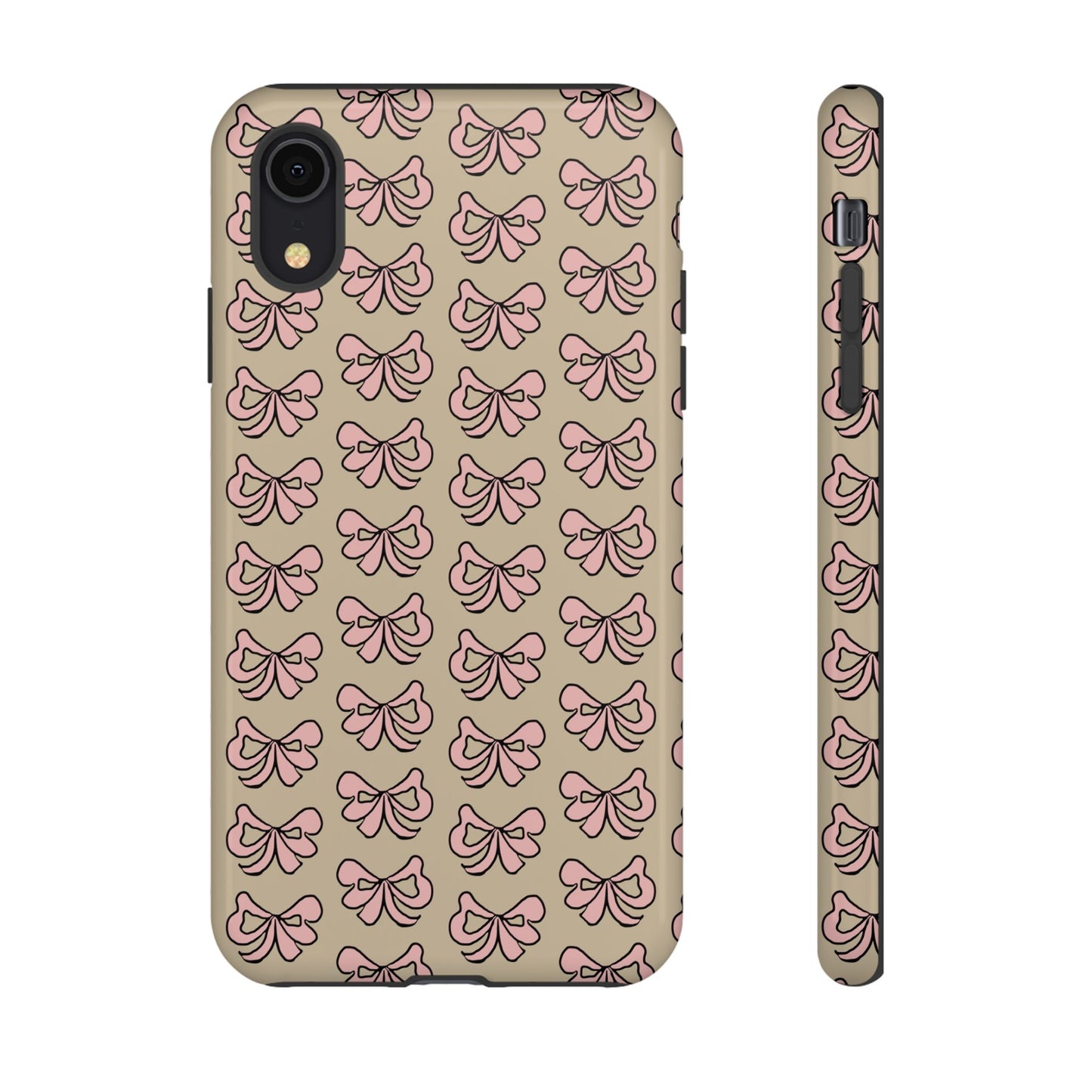 Cute little pink bows - phone case