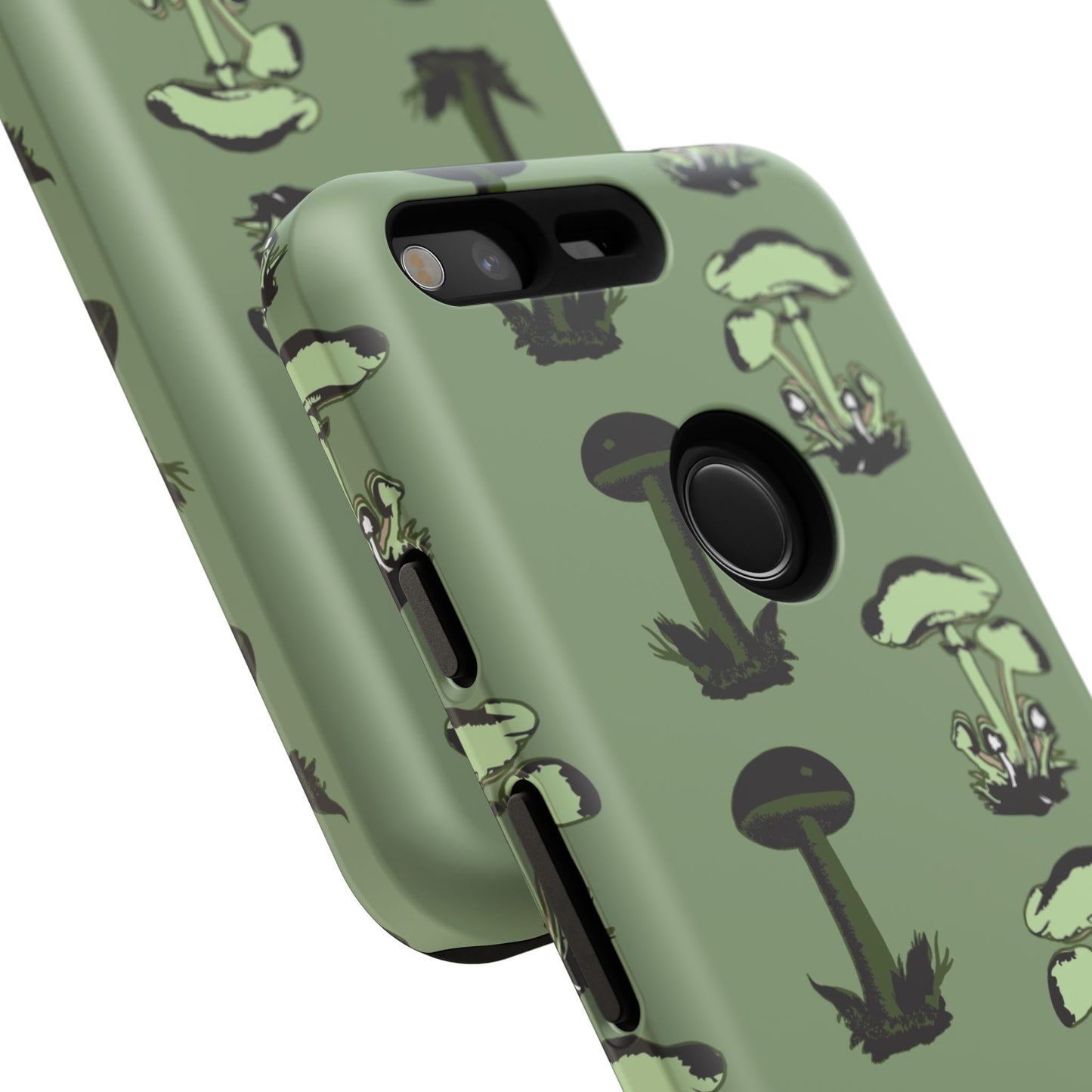 Green funghi phone Case