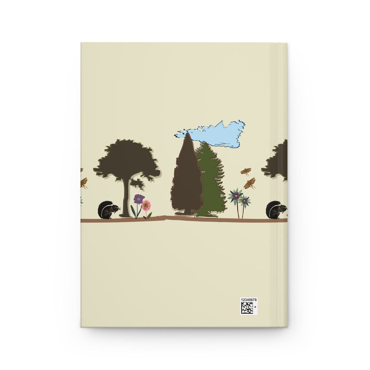 Cute light yellow journal | Hardcover Journal Matte