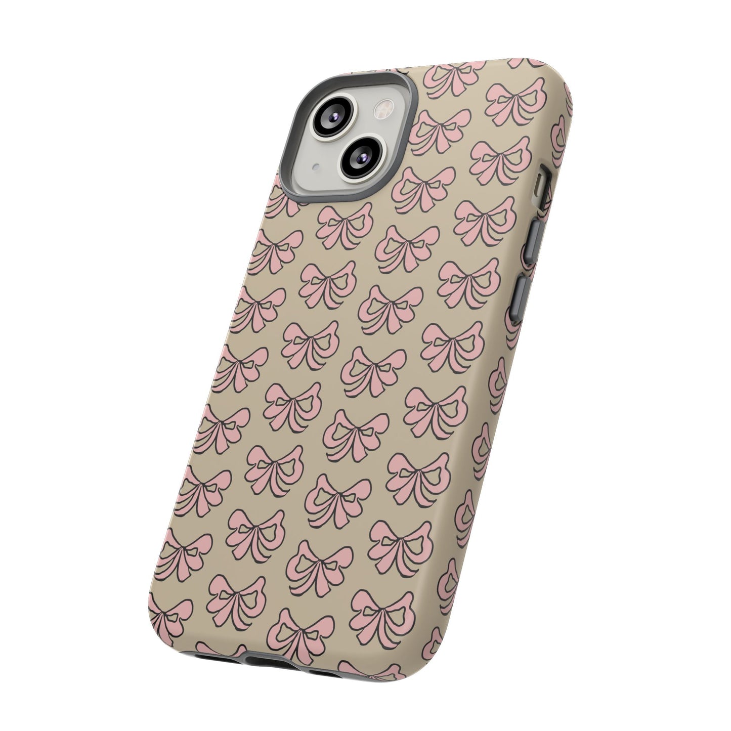 Cute little pink bows - phone case