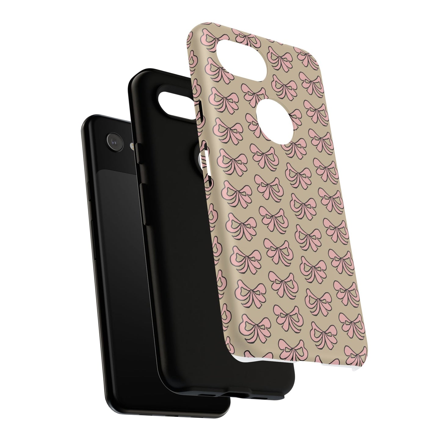 Cute little pink bows - phone case