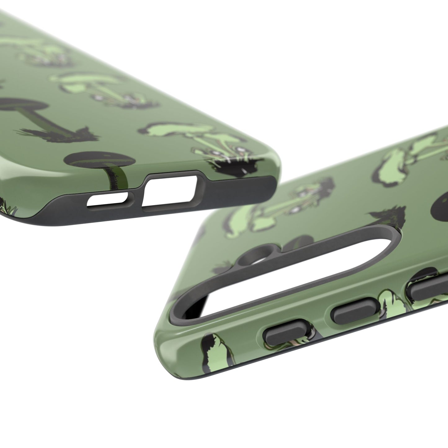 Green funghi phone Case