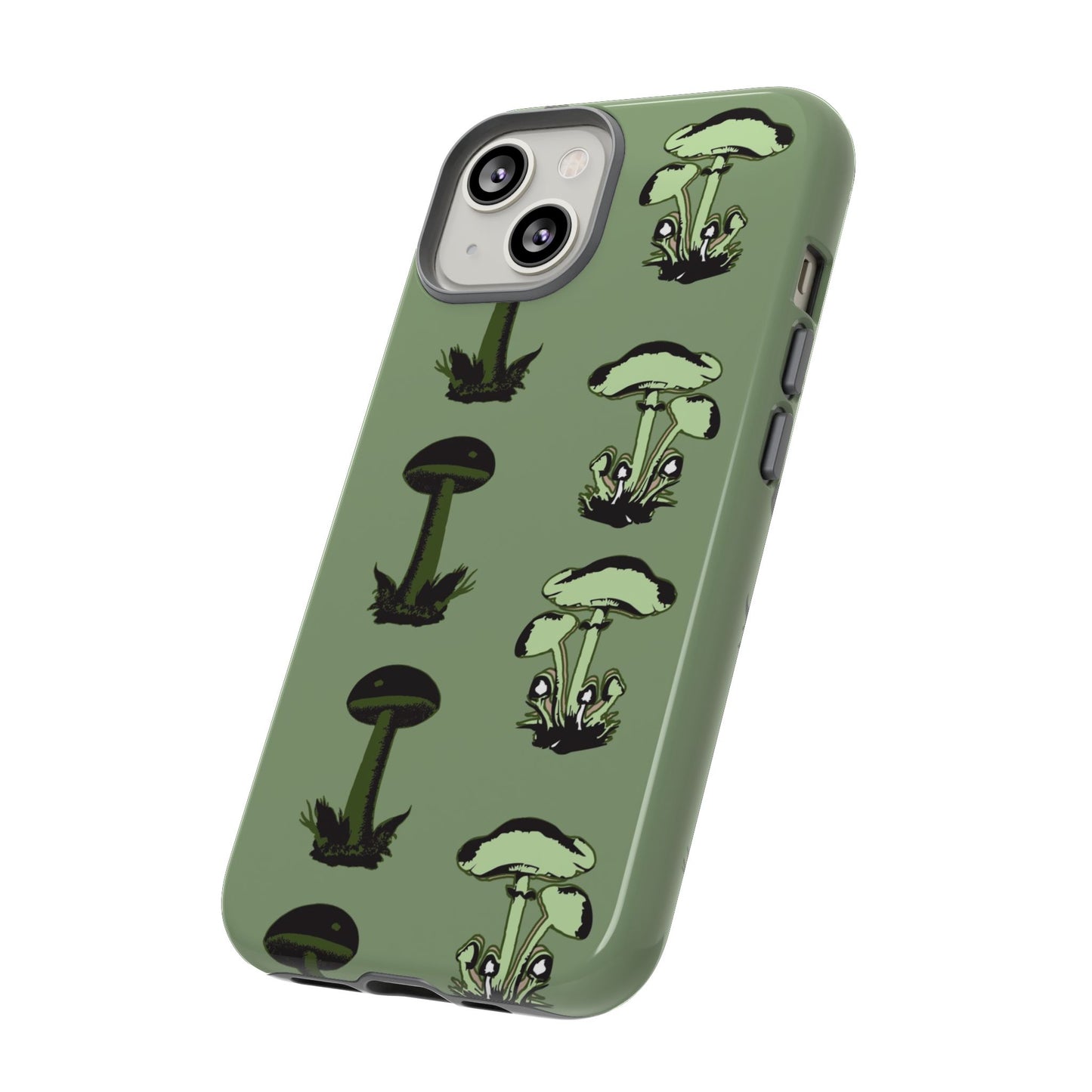 Green funghi phone Case