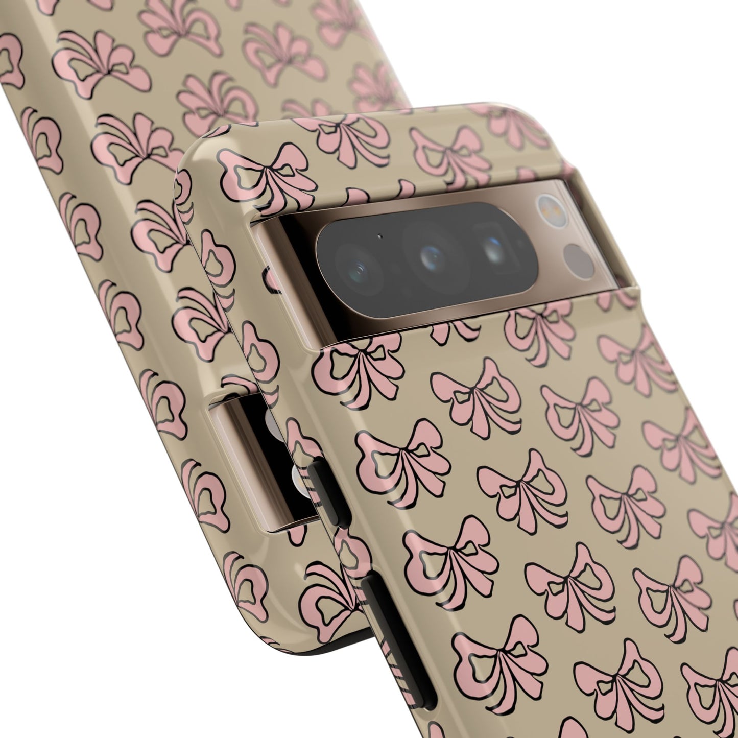 Cute little pink bows - phone case