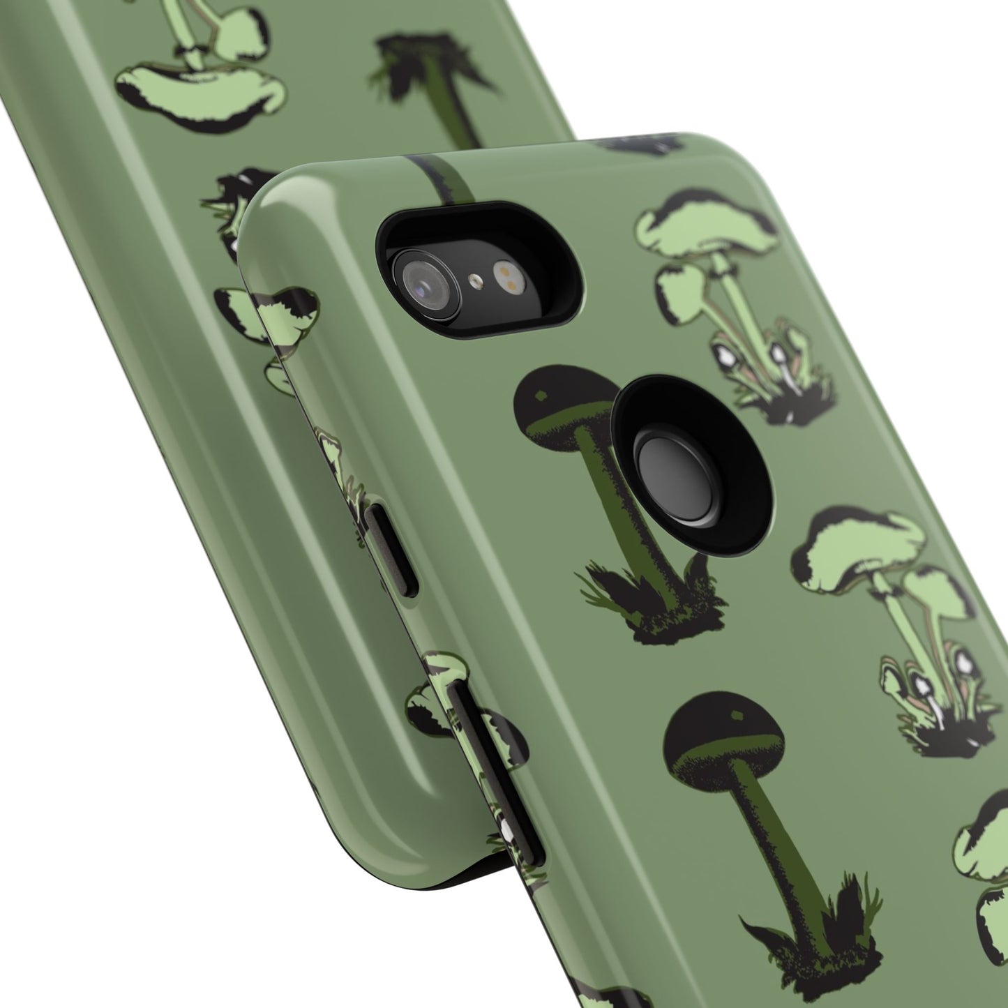 Green funghi phone Case