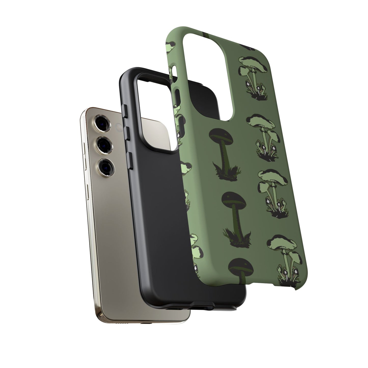 Green funghi phone Case
