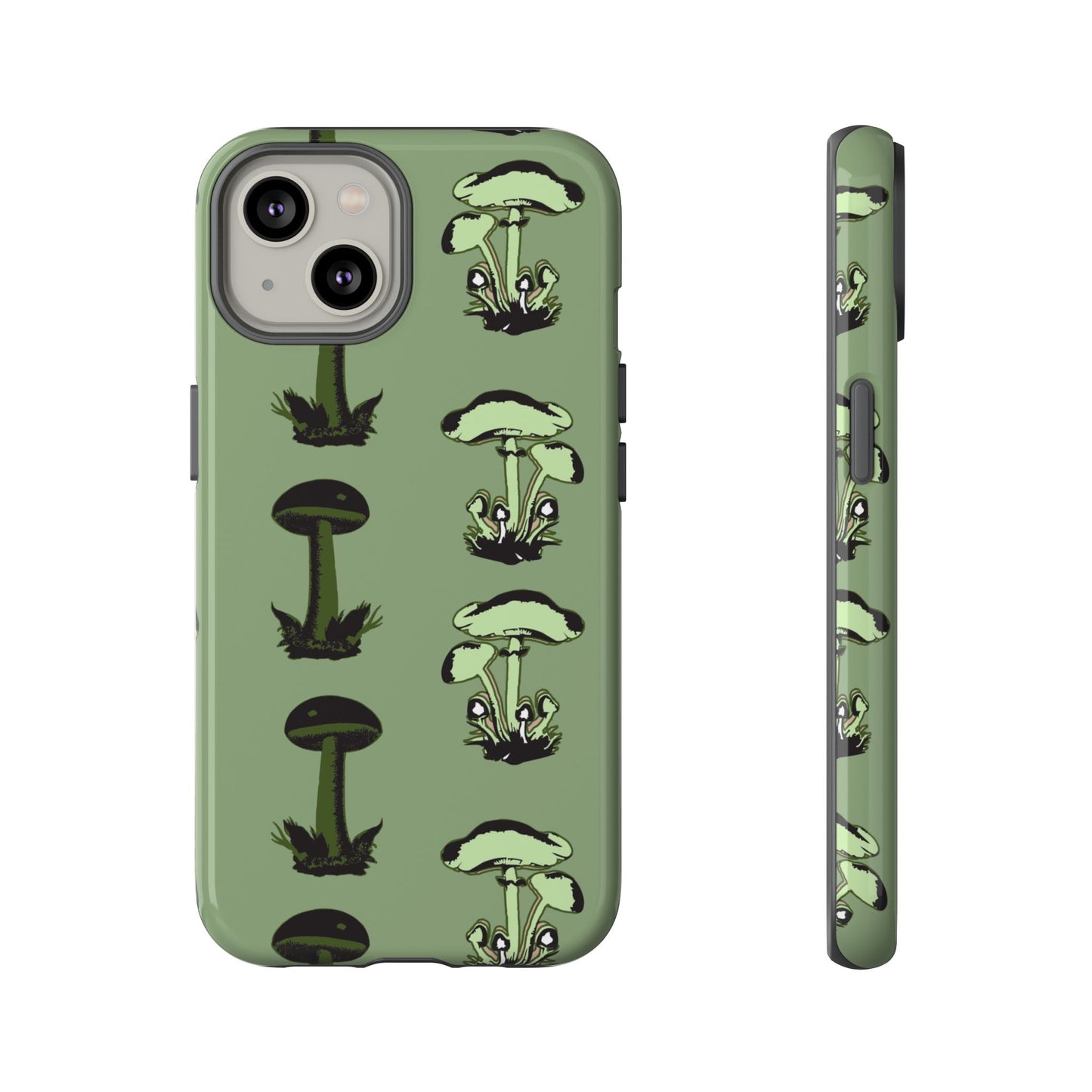 Green funghi phone Case