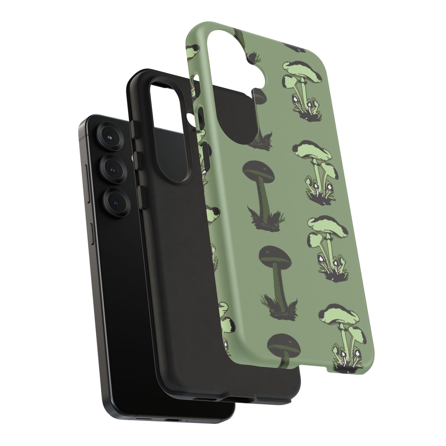 Green funghi phone Case