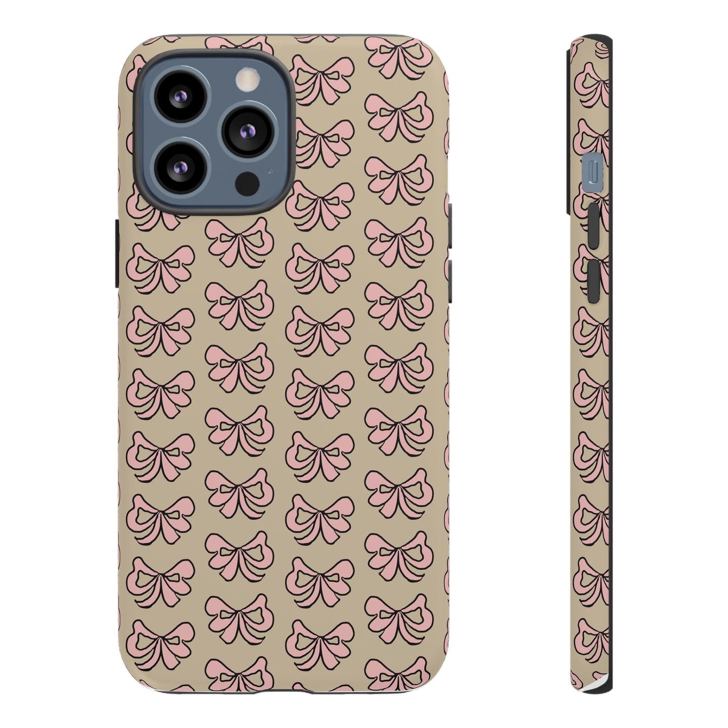 Cute little pink bows - phone case