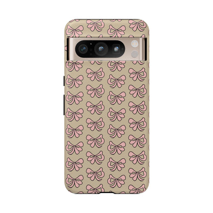 Cute little pink bows - phone case