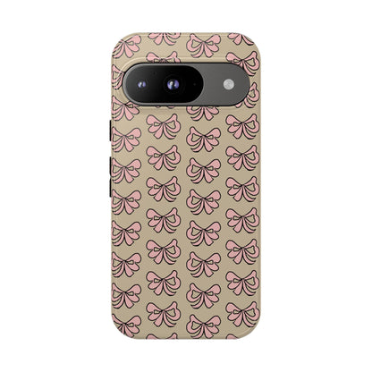 Cute little pink bows - phone case