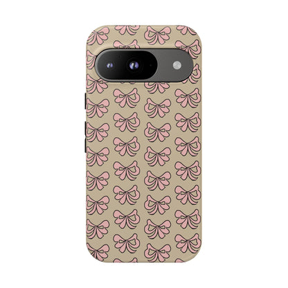 Cute little pink bows - phone case