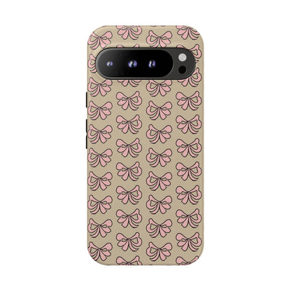 Cute little pink bows - phone case