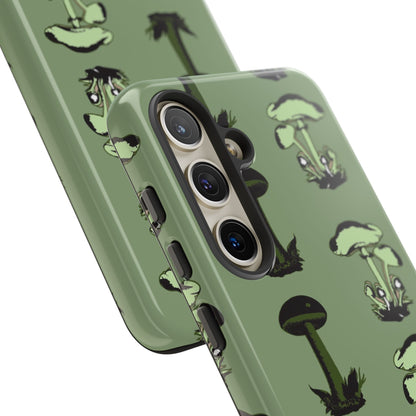 Green funghi phone Case